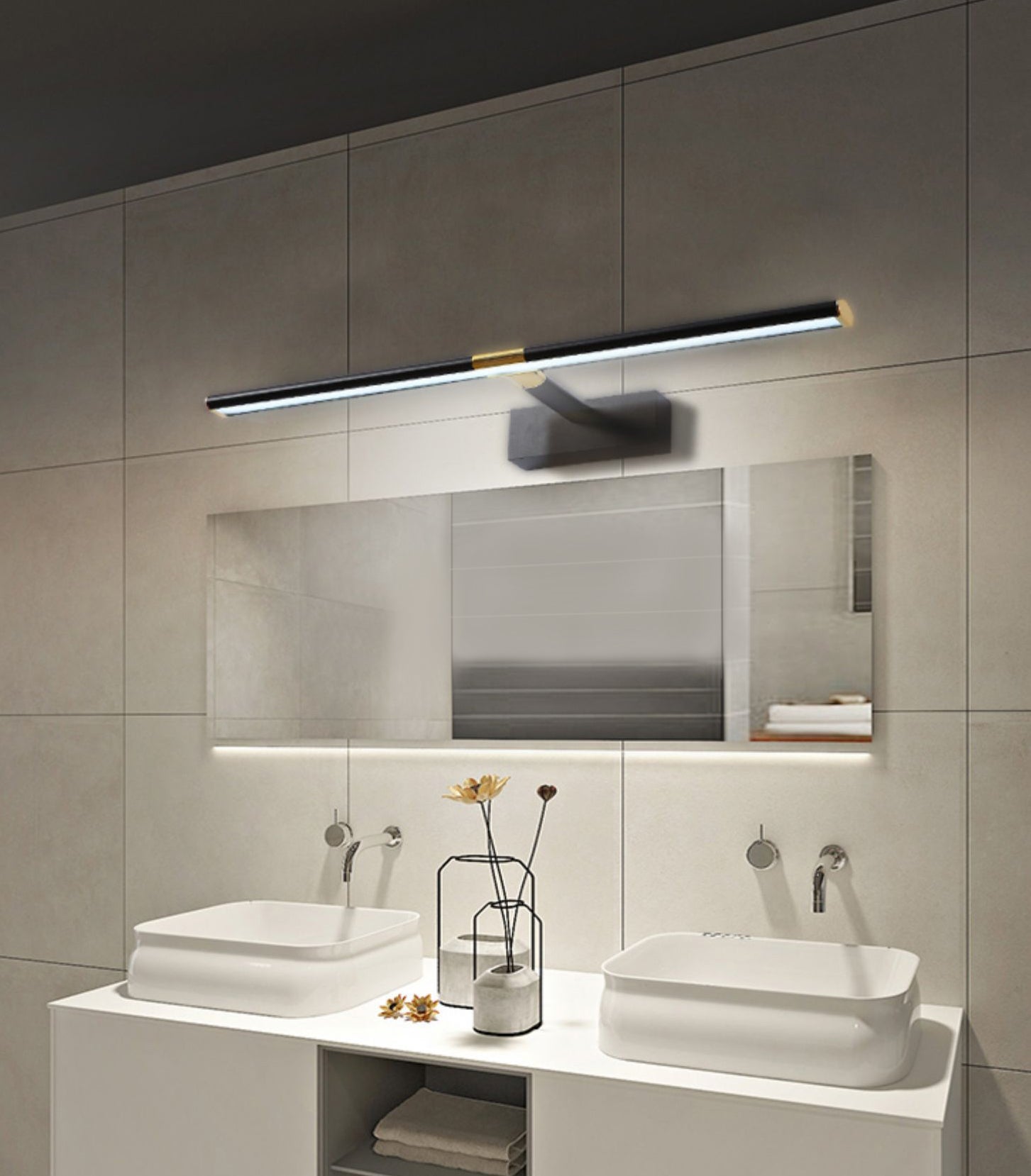 Modern Adjustable Wall Sconce LED Lighting Bathroom Light Mirror Light Indoor Dresser Lighting