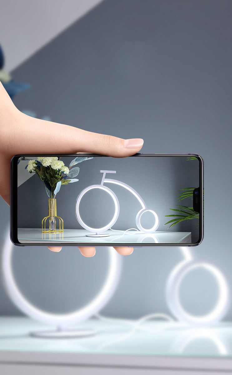 Novelty Bike Shaped Nightstand Lamp Minimalist Metal Bedside LED Table Light