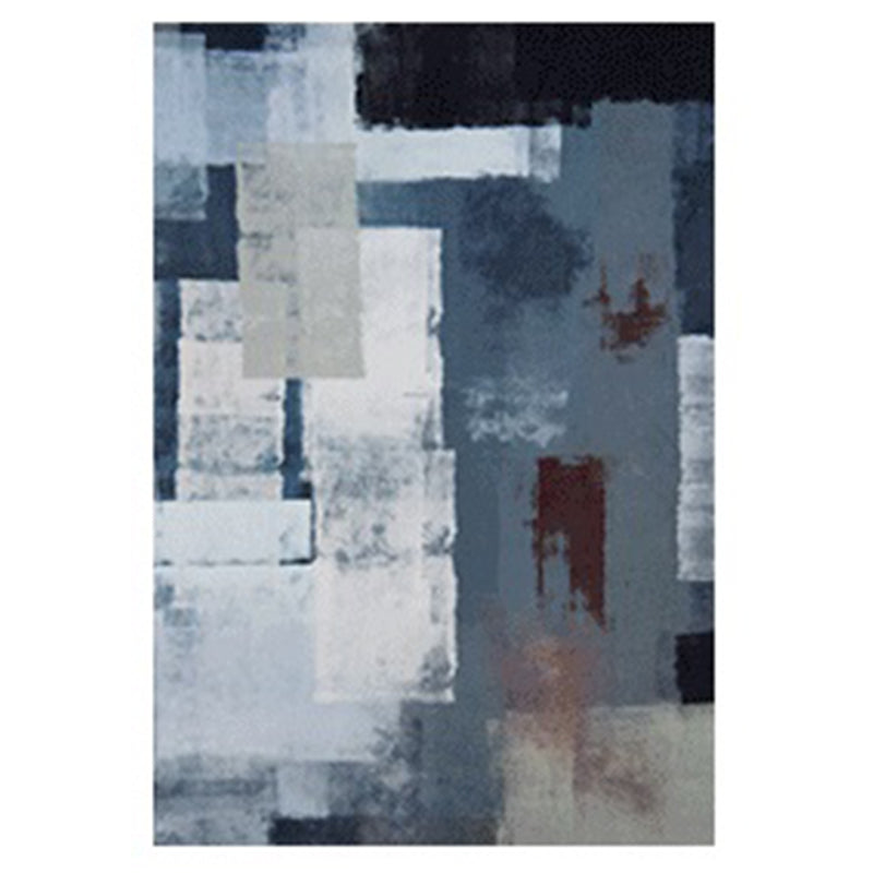 Abstract Pigment Printed Rug Individuality Modern Rug Anti-Slip Backing Carpet for Living Room