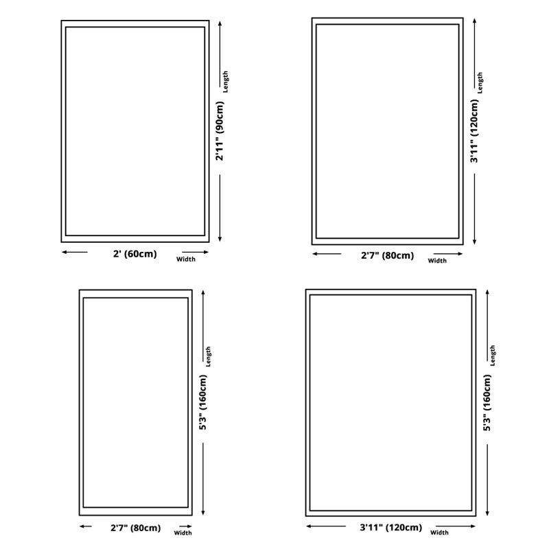 Luxurious Ink Painting Rug Abstract Polyester Indoor Carpet Non-Slip Backing Rug for Living Room