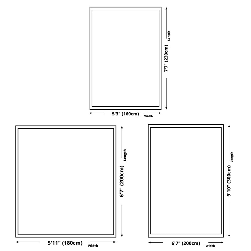 Funky Abstract Art Rug Contemporary Soft Polypropylene Rug Non-Slip Backing Carpet for Living Room