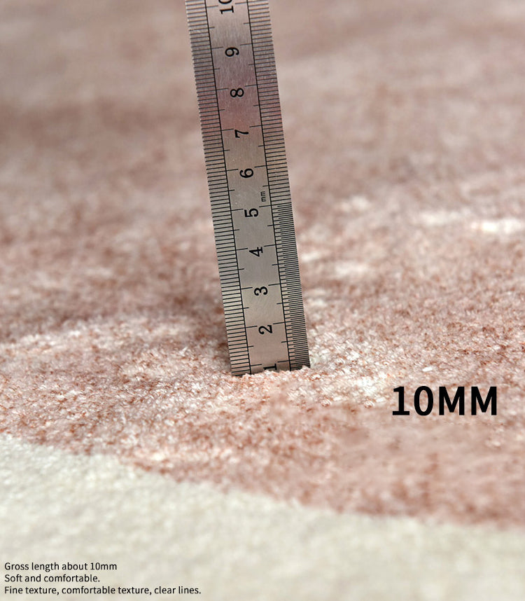 Casual Marble Print Rug Contemporary Simplicity Area Rug Polypropylene Washable Rug for Living Room