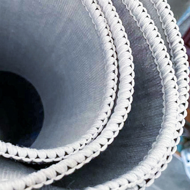 Luxurious Animal Pattern Rug Dark Colored Trendy Round Rug Friendly Washable Carpet for Living Room