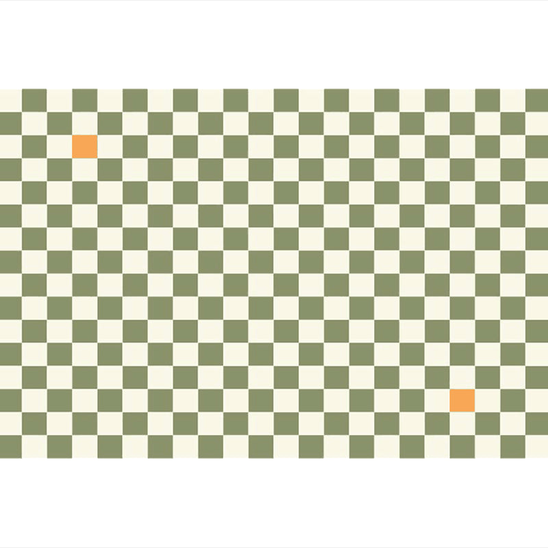 Solid Color Nordic Rug Polyester Buffalo Check Pattern Area Rug Easy Care Carpet for Living Room