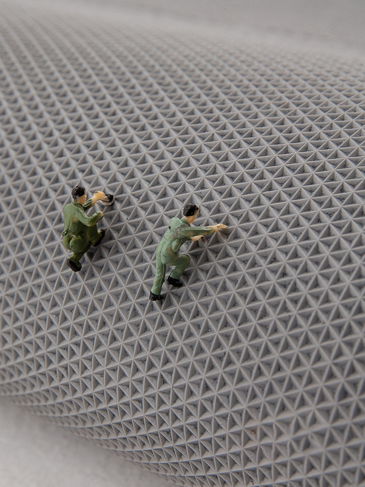 White Tone Simplicity Area Rug Polyester Buffalo Check Rug Non-Slip Backing Indoor Rug for Bedroom