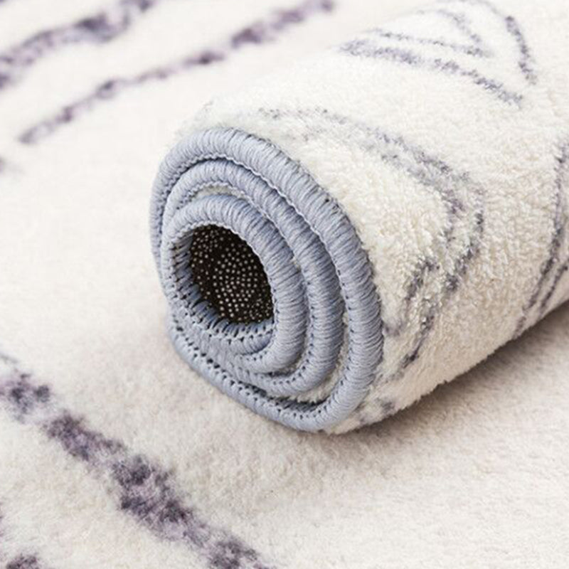 Comfort Buffalo Plaid Rug Color Mixed Polyester Area Carpet Non-Slip Backing Rug for Home Decoration