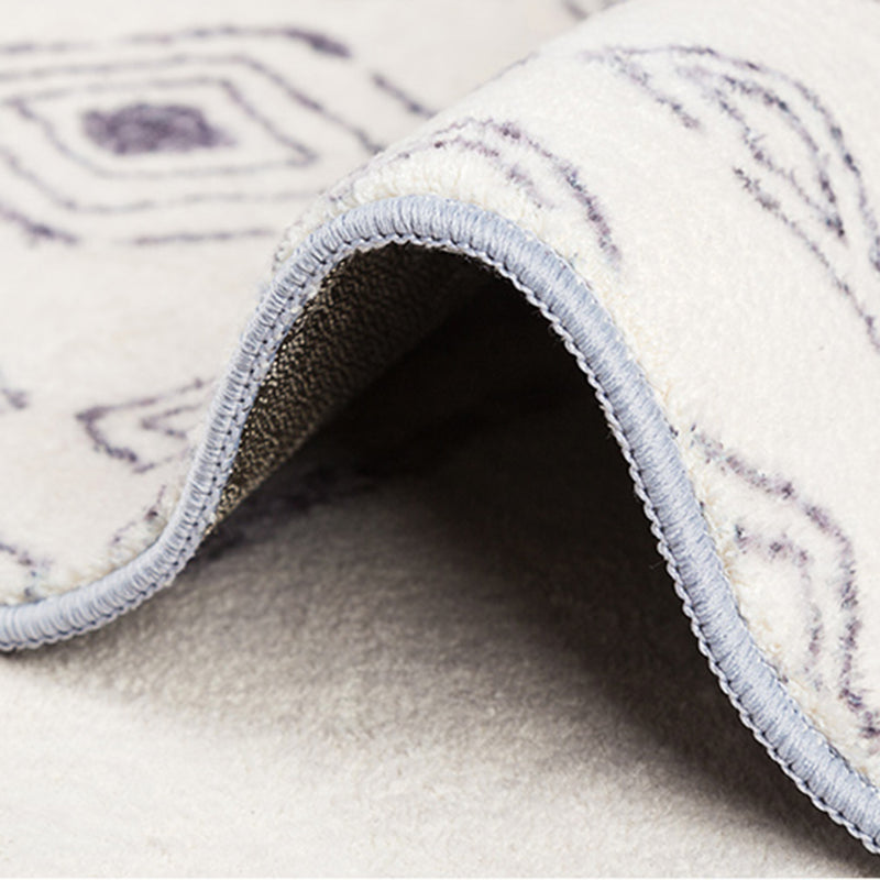 Tapis confortable à carreaux de buffle, couleur mixte, en Polyester, avec envers antidérapant, pour la décoration de la maison