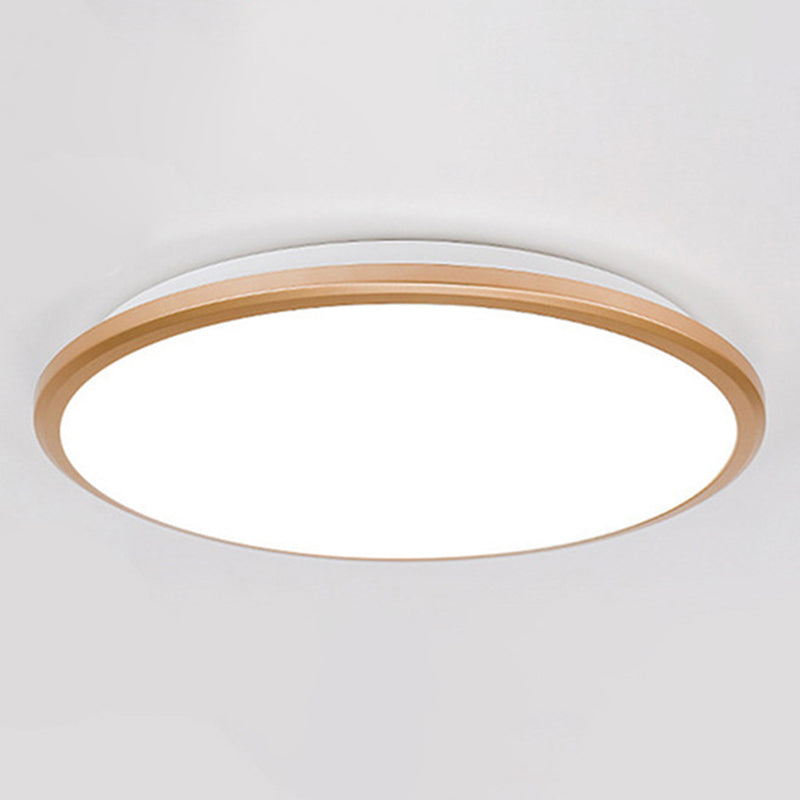 Simplicité Round Flush Mount Lamp for Living Room Modern Style LED Ceiling Light