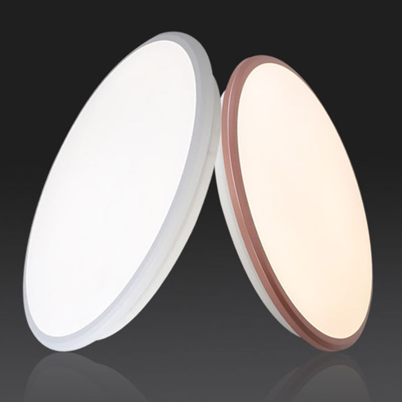 Simplicité Round Flush Mount Lamp for Living Room Modern Style LED Ceiling Light
