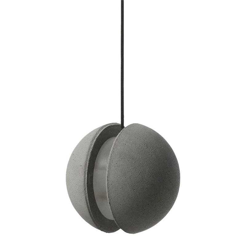 Modern Simplicity Round Ceiling Chandelier Cement Hanging Light for Living Room