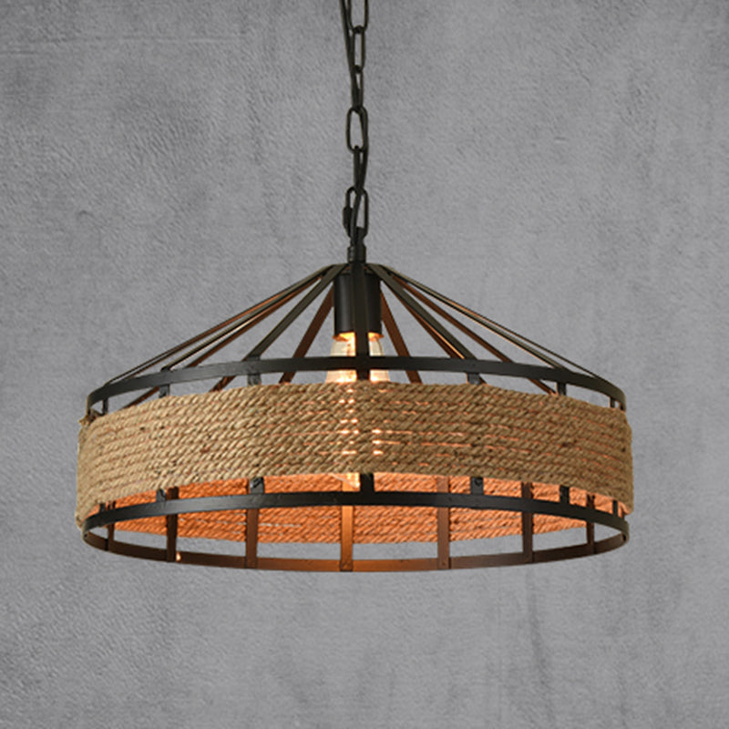 1 luminaire de pendaison de suspension conique