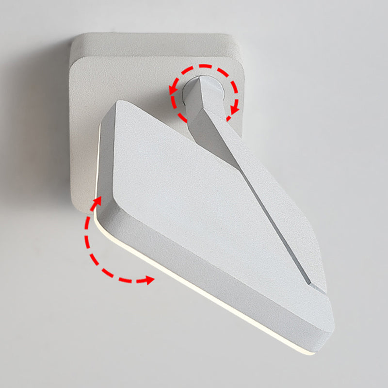 Luz de estudio de dormitorio de interior de pared de pared de pared moderna