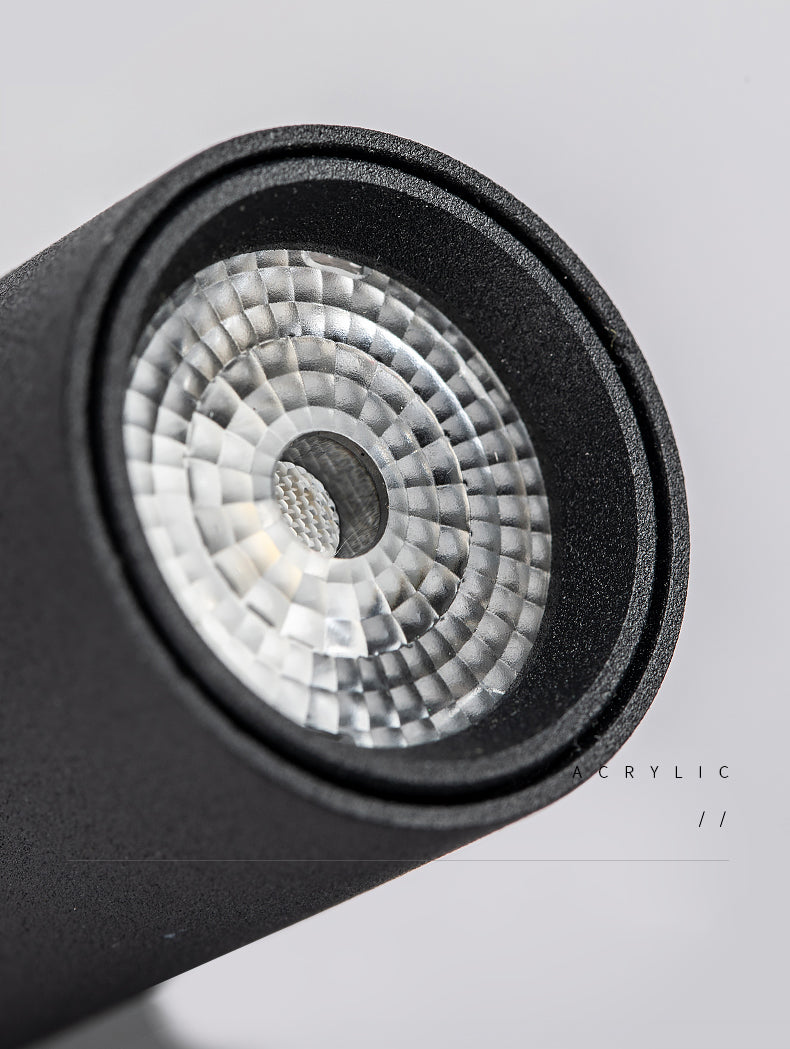 Aluminium -LED -Lesen Wandleuchten im modernen präzisen Stil schmiedeeisernen rechteckigen Wandlicht mit Acrylschatten