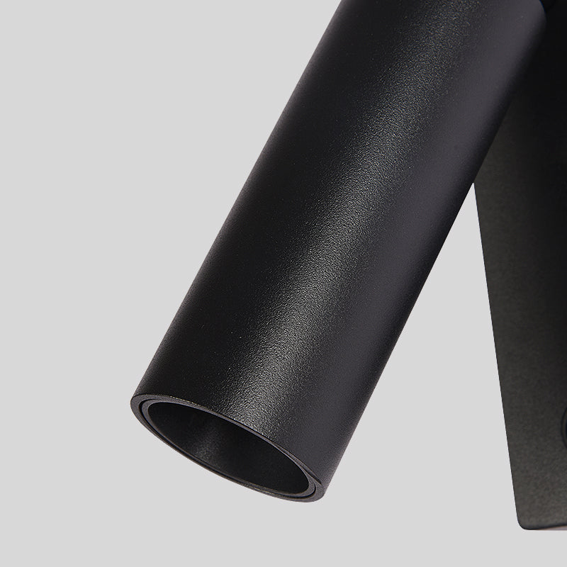 Lámpara de pared rectangular de aluminio de lectura de LED minimalista moderno con sombra acrílica