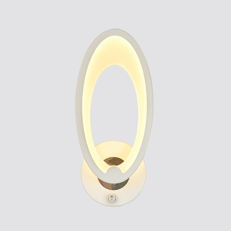 Accesorio de iluminación de pared sombreada acrílica LED MALAR MALAR MALA MINIMALIST