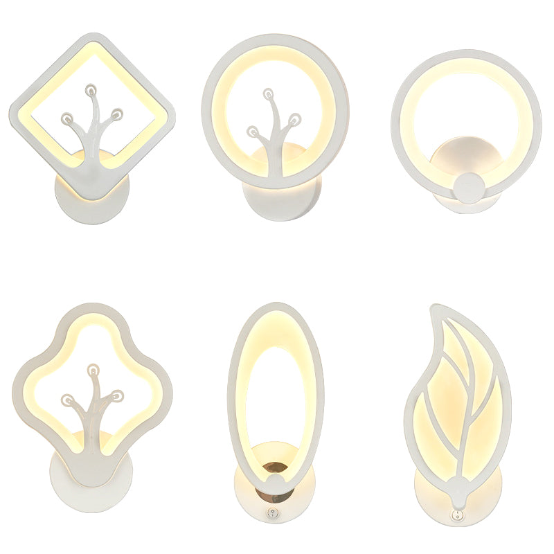 Accesorio de iluminación de pared sombreada acrílica LED MALAR MALAR MALA MINIMALIST