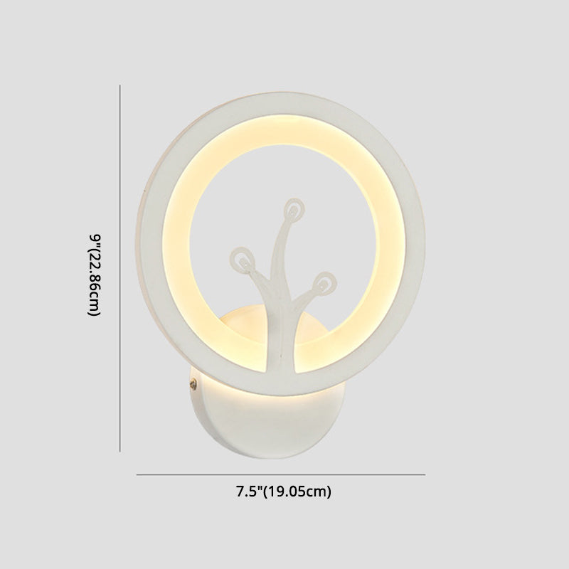 Accesorio de iluminación de pared sombreada acrílica LED MALAR MALAR MALA MINIMALIST