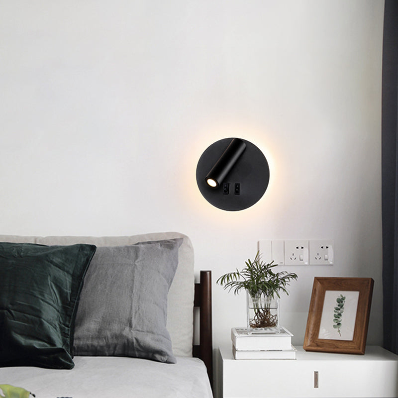 LED moderna luz de pared de la pared Luz de luz simple al lado de la luz de la sala de estudio de la luz Light