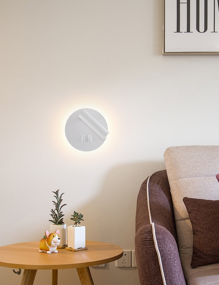 LED moderna luz de pared de la pared Luz de luz simple al lado de la luz de la sala de estudio de la luz Light