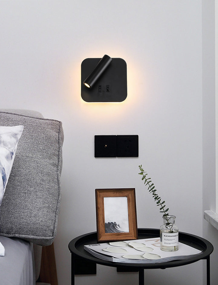 LED Modern Sconce Wall Light Single Light Spot Light Beside Light Bedroom Study Room Light