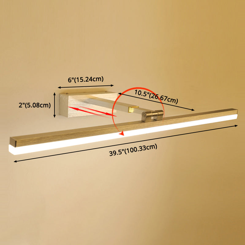 Moderne Wandleuchte Metallbeleuchtung LED LELLE LEILS LELLE BATHEROOM Kommode Beleuchtung