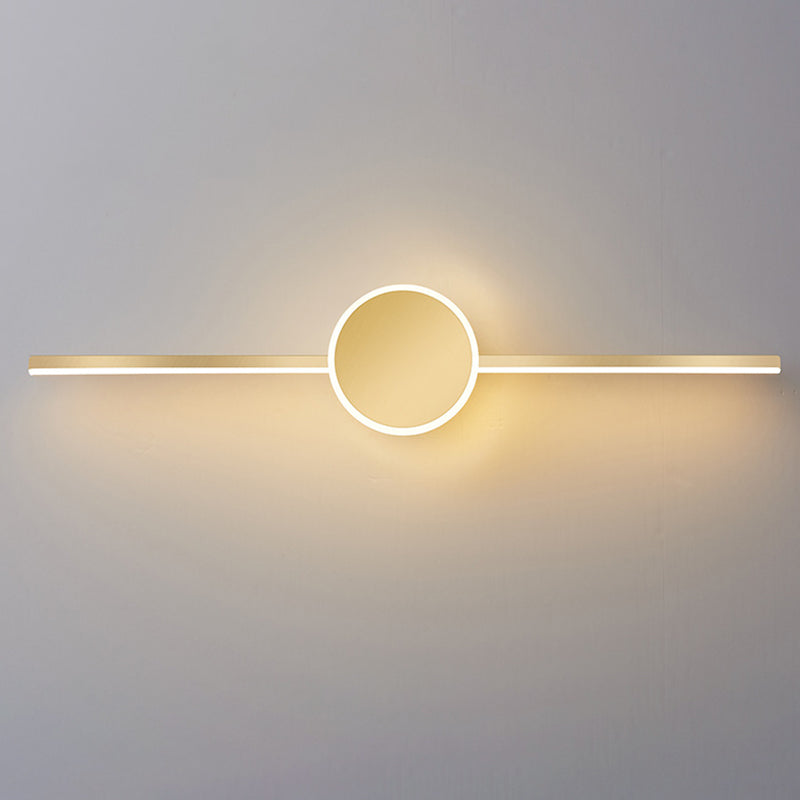 Moderne minimalistische stijl lineaire ijdelheid SCONCE Lights Metal Bar Light voor toilet