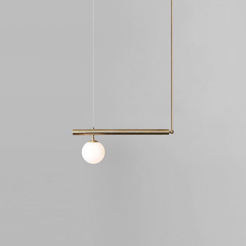 Molecule Dinning Room Island Light Fixture Glass Nordic Style Island Pendant Light in White