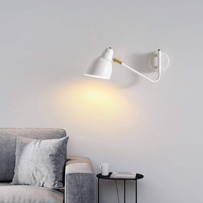 Metal Cone Wall Lighting Fixture Contemporary Style Wall Mount Light Fixture for Bedroom