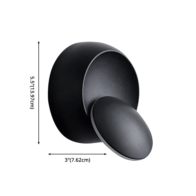 Nordic LED Wall Sconce Lighting Geometric Wall Lighting Fixture with Metal Shade