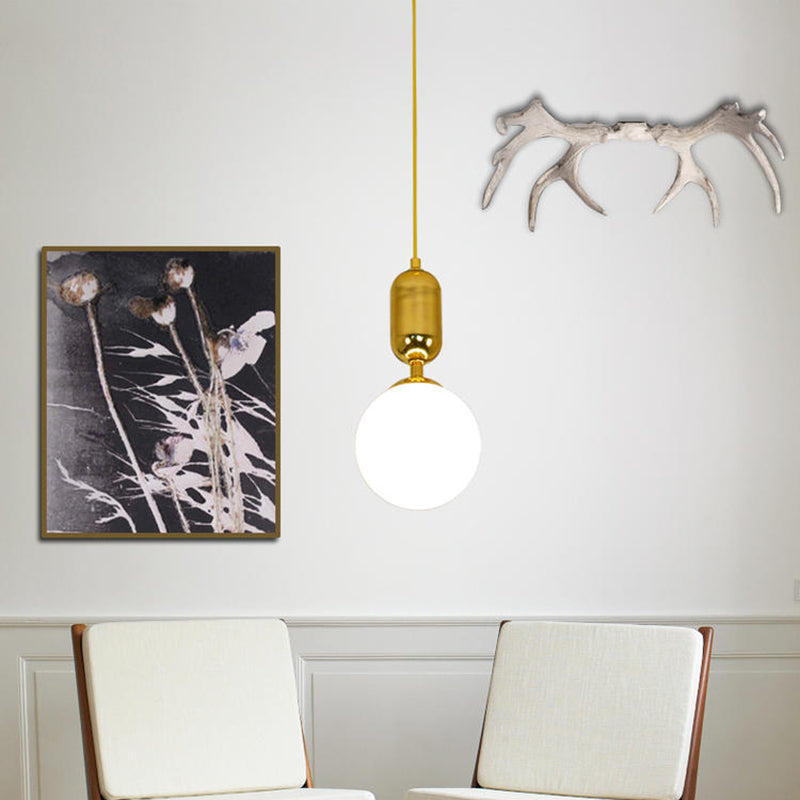 1-Licht-Milchglas Hängsbeleuchtung MINIMALISMUSPENDEL LICHT SEIT für Esszimmer