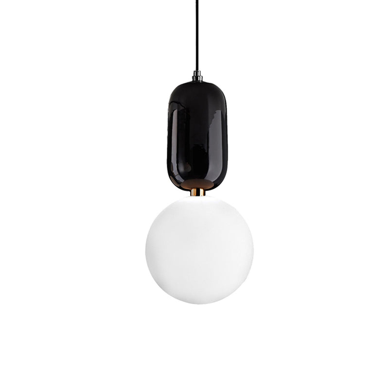 1-Licht-Milchglas Hängsbeleuchtung MINIMALISMUSPENDEL LICHT SEIT für Esszimmer