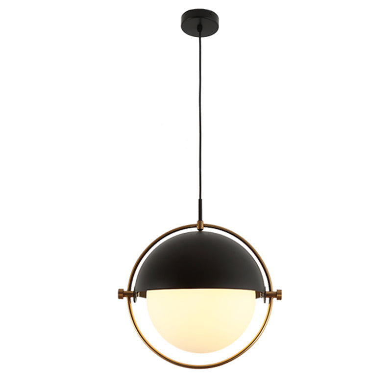 Iron Iron Contemporary sospeso a sospensione Light 1 ciondolo a 1 luce per sala da pranzo