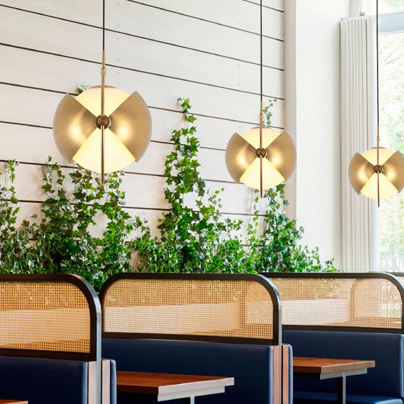 Iron Iron Contemporary sospeso a sospensione Light 1 ciondolo a 1 luce per sala da pranzo