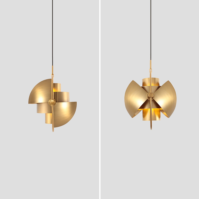 Iron Iron Contemporary sospeso a sospensione Light 1 ciondolo a 1 luce per sala da pranzo