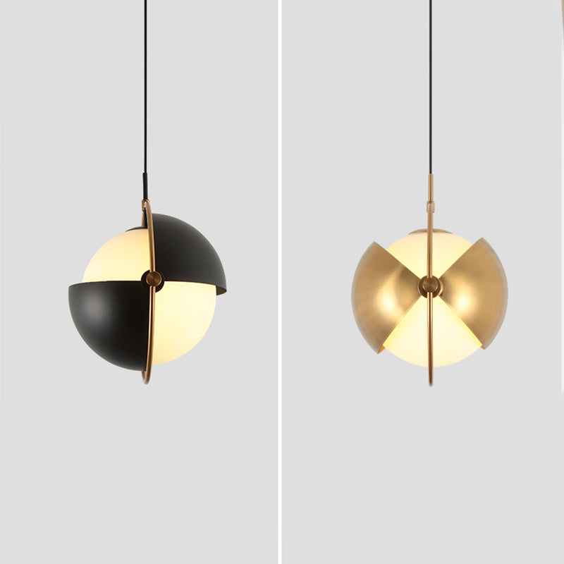 Iron Iron Contemporary sospeso a sospensione Light 1 ciondolo a 1 luce per sala da pranzo