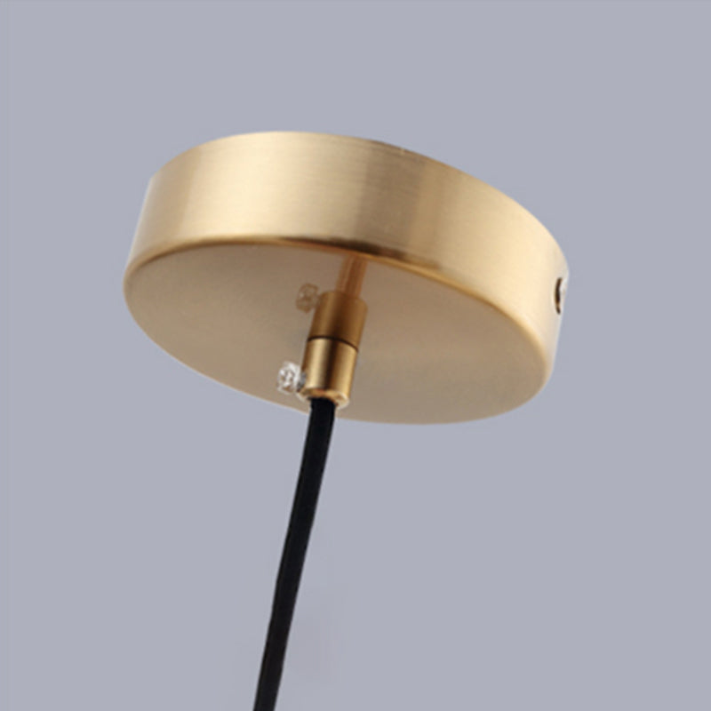 Iron Iron Contemporary sospeso a sospensione Light 1 ciondolo a 1 luce per sala da pranzo