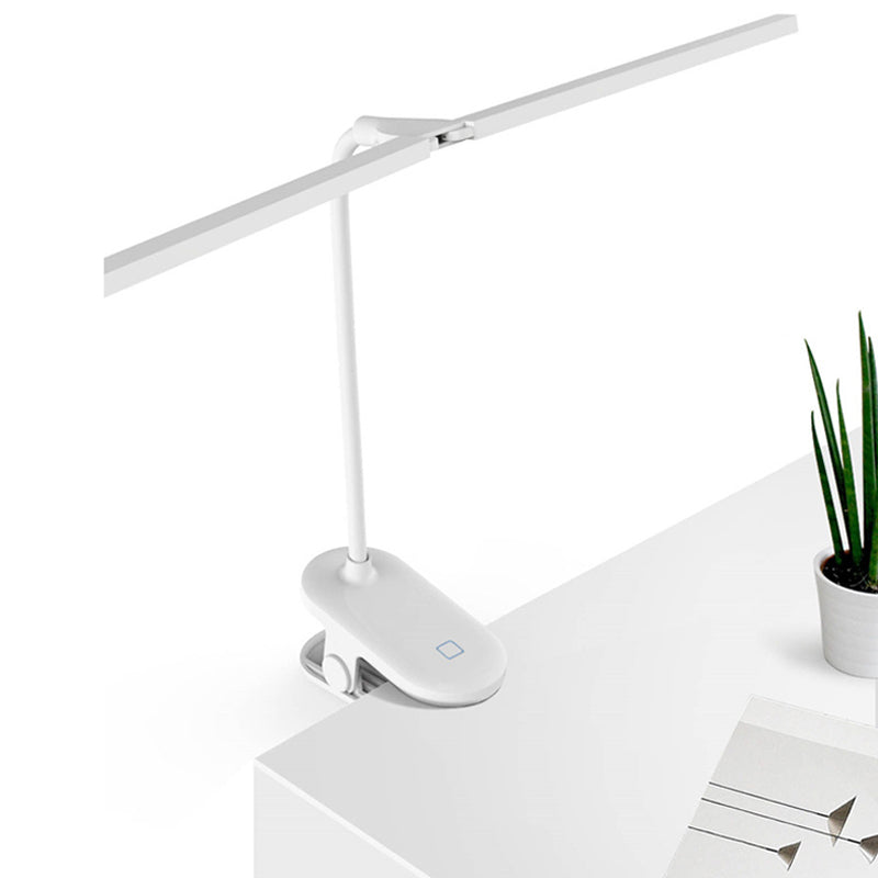 Macaron linéaire serrage de bureau lampe en plastique en plastique