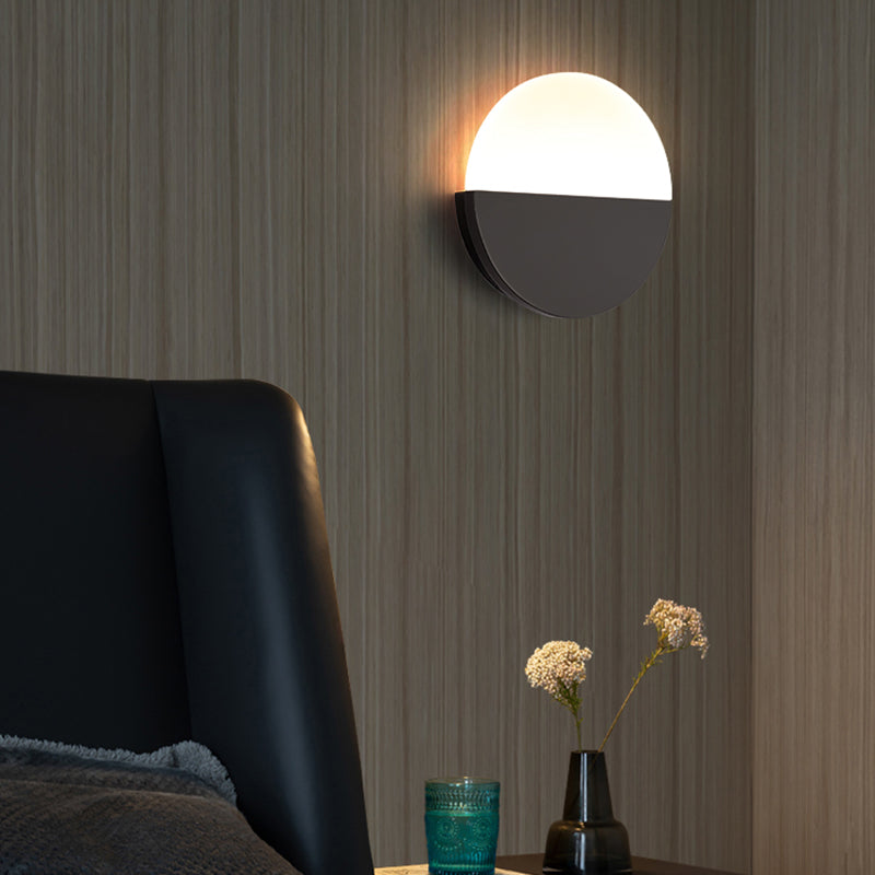 Modern Nordic LED Circle a parete Montata a parete Light Acrilic Wall Lamp per corridoio