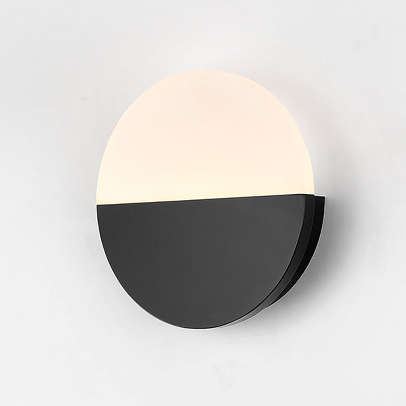 Modern Nordic LED Circle a parete Montata a parete Light Acrilic Wall Lamp per corridoio