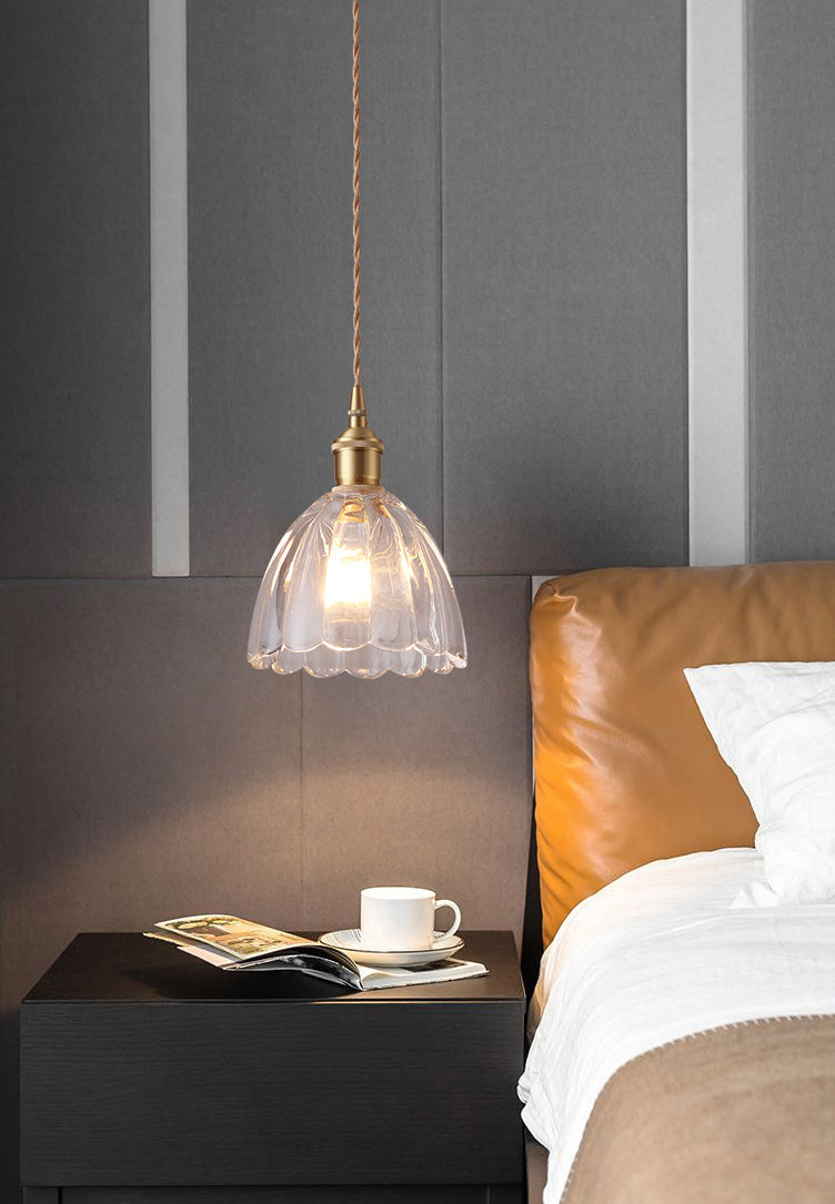 1 Light Pendant Lighting Modern Simplicity Glass Pendant Ceiling Lights for Restaurant