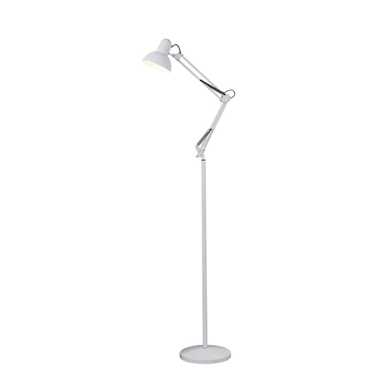 Macaron Bowl Shade Stock Lampe Metallic 1 Lampenstudio -Aufgabenlampe mit Schwungarm