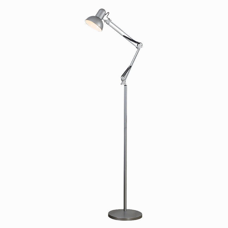 Macaron Bowl Shade Stock Lampe Metallic 1 Lampenstudio -Aufgabenlampe mit Schwungarm