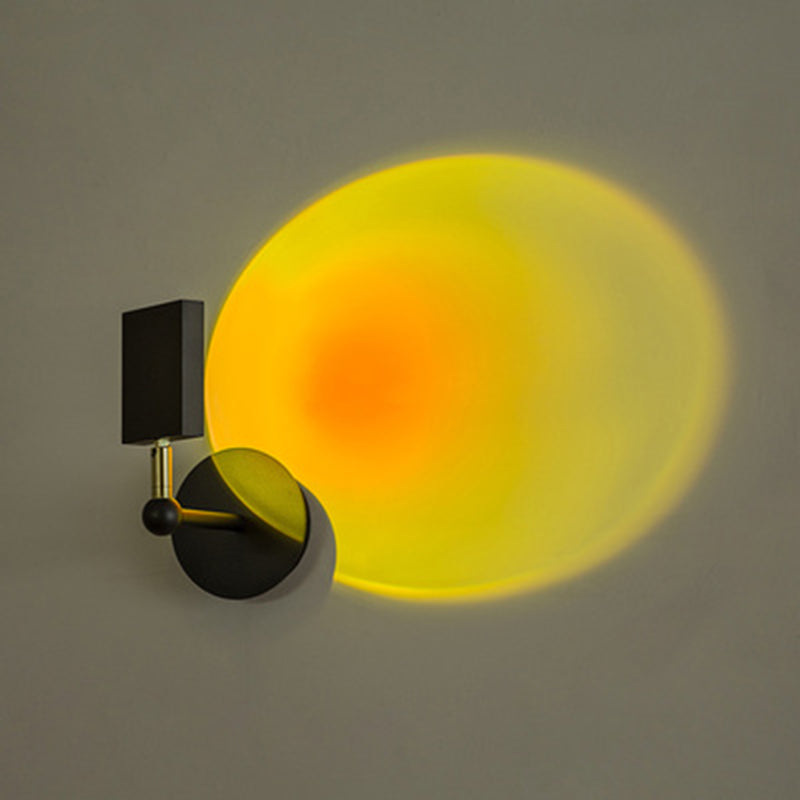 Armed 1-Light Modern Sconce Light LED Metal Wall Lighting Ideas for Living Room