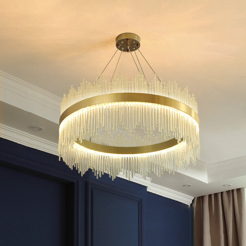 Linear Isola Lighting Acrilic Contemporary Simplicity Fishings a sospensione per il ristorante