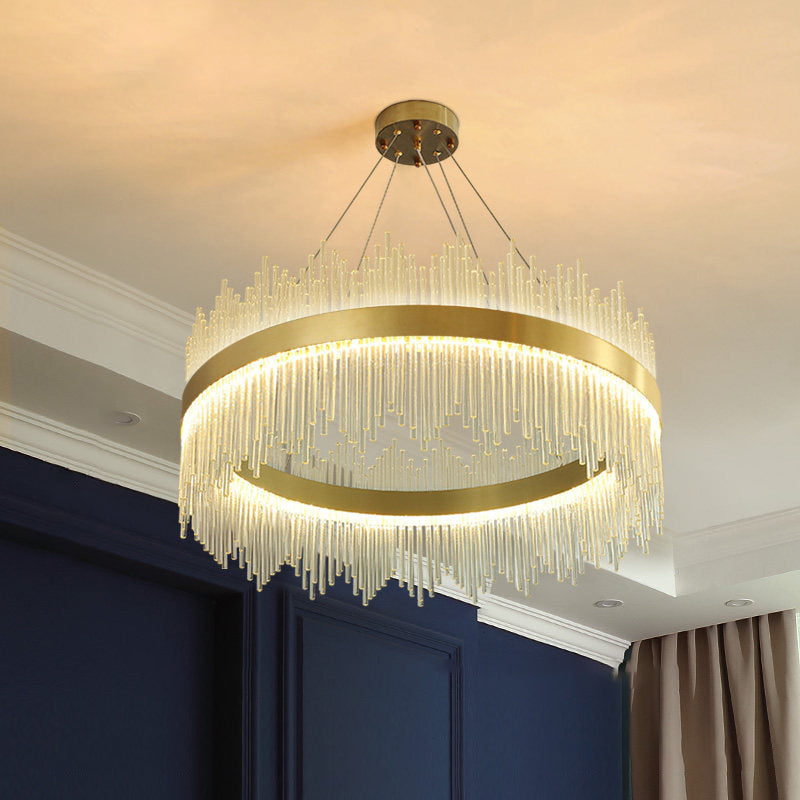 Linear Isola Lighting Acrilic Contemporary Simplicity Fishings a sospensione per il ristorante