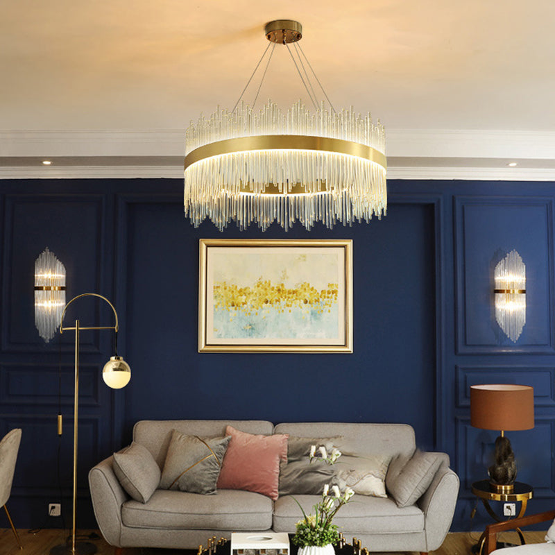 Linear Isola Lighting Acrilic Contemporary Simplicity Fishings a sospensione per il ristorante