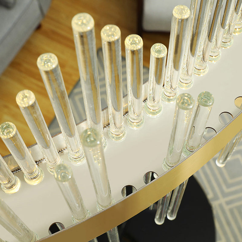 Linear Isola Lighting Acrilic Contemporary Simplicity Fishings a sospensione per il ristorante