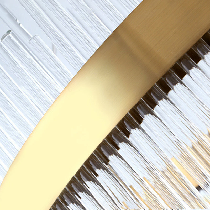 Linear Isola Lighting Acrilic Contemporary Simplicity Fishings a sospensione per il ristorante