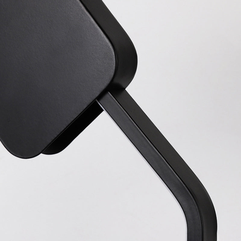 Pendre à LED géométrique noire dans la lampe suspendue en aluminium concis moderne avec une teinte en silicone