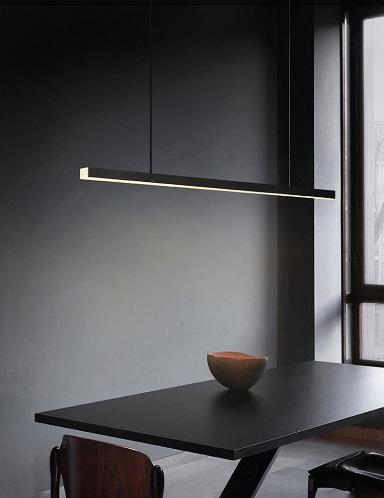 Modern Simplicity Round Chandelier Lamp Aluminum Hanging Pendant Lights for Restaurant